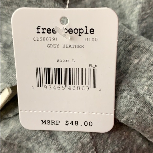 Free People Movement Sweet Thing Flutter Crop Tee - Picture 7 of 8